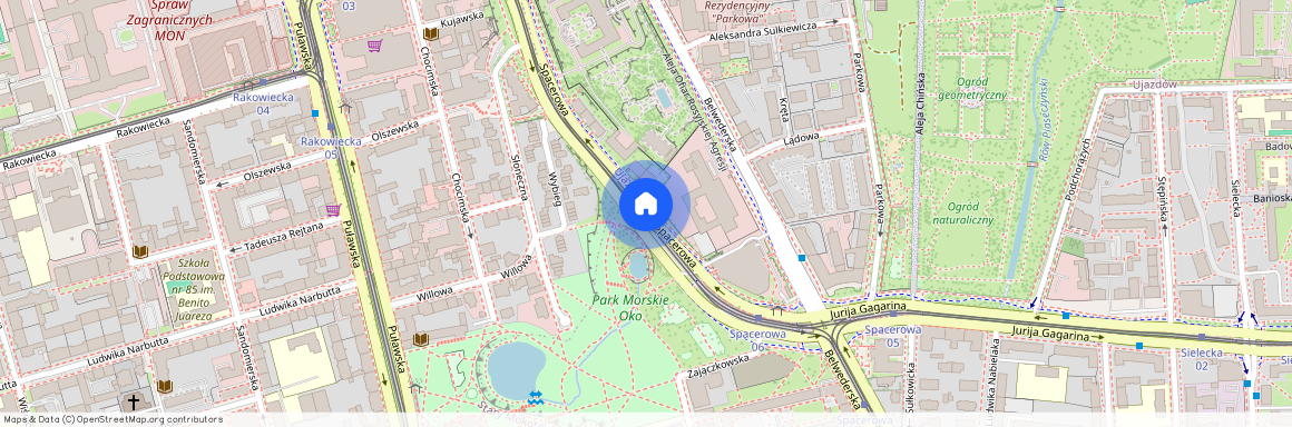 ul. Spacerowa, Ujazdów, Śródmieście, Warszawa, mazowieckie