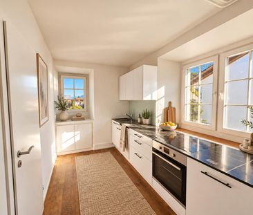 Stilvolle 2.5 ZWG Altbauwohnung in Mollis - Foto 4