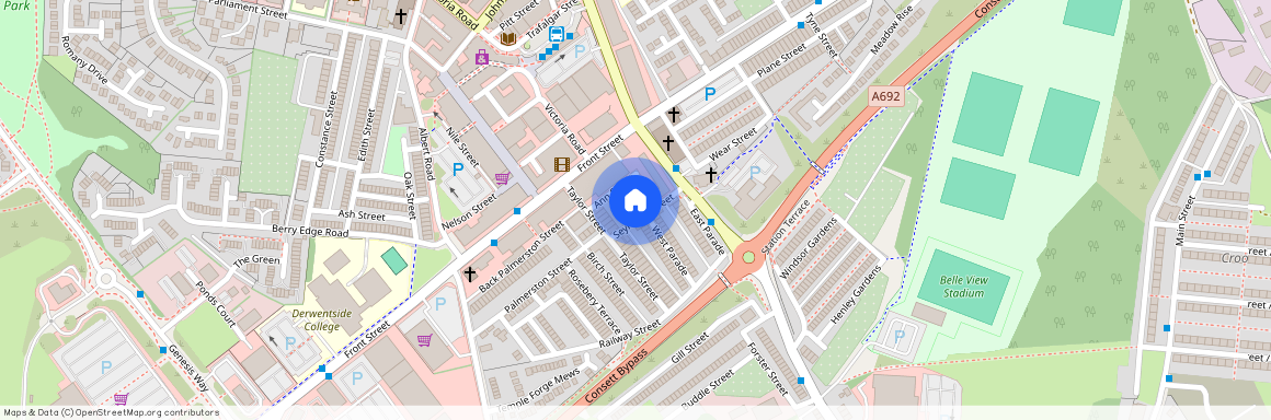 Seymour Street (e), Consett, DH8