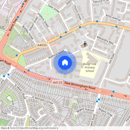 Oakthorpe Gardens, Tividale, Oldbury B69