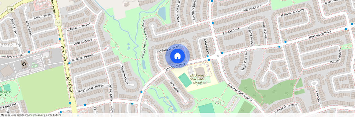 552 MELVILLE AVENUE, Vaughan, Maple