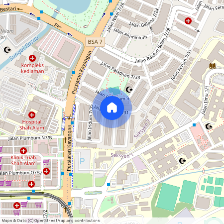 Jalan Pualam 7/32 Seksyen 7, 40000, Singapore