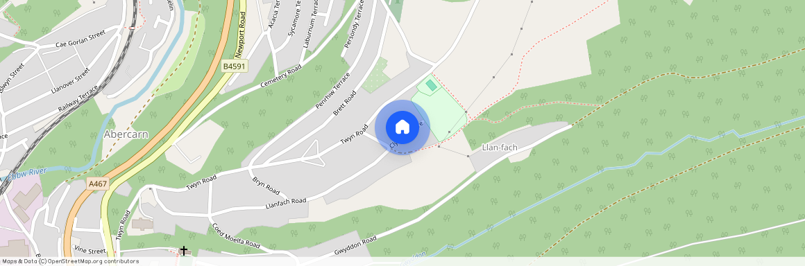 Clytha Square, Abercarn, Newport