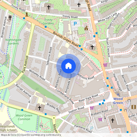 Leverton Close, Wood Green, London, N22