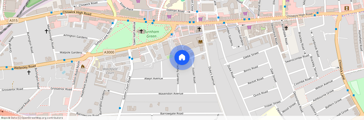 Hadley Gardens, W4 4NU, London