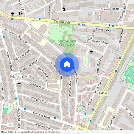 Flat 3 95 Malvern Road, Maida Vale NW6