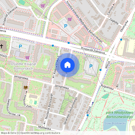 ul. Pasterska, Niebuszewo, Północ, Szczecin, zachodniopomorskie