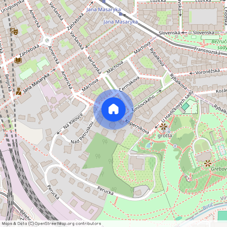 Koperníkova, Praha 2 - Vinohrady, okres Praha