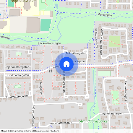 Bomhögsgatan, Bunkeflostrand