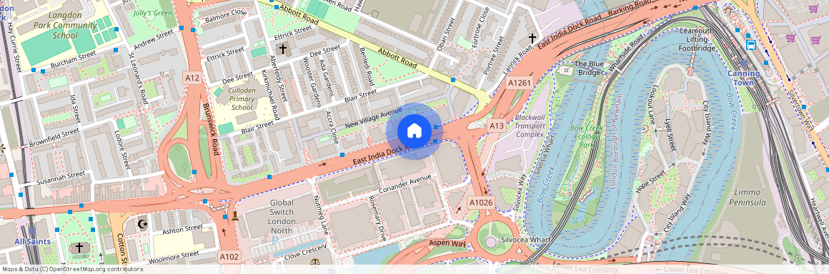 East India Dock Road, E14, London