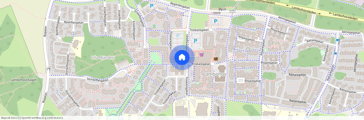 Lambohov, Linköping, Östergötland, Tröskaregatan 12.500