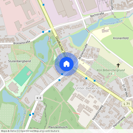 Gladbacher Straße 257, 41748 Viersen (Beberich), Nordrhein-Westfalen