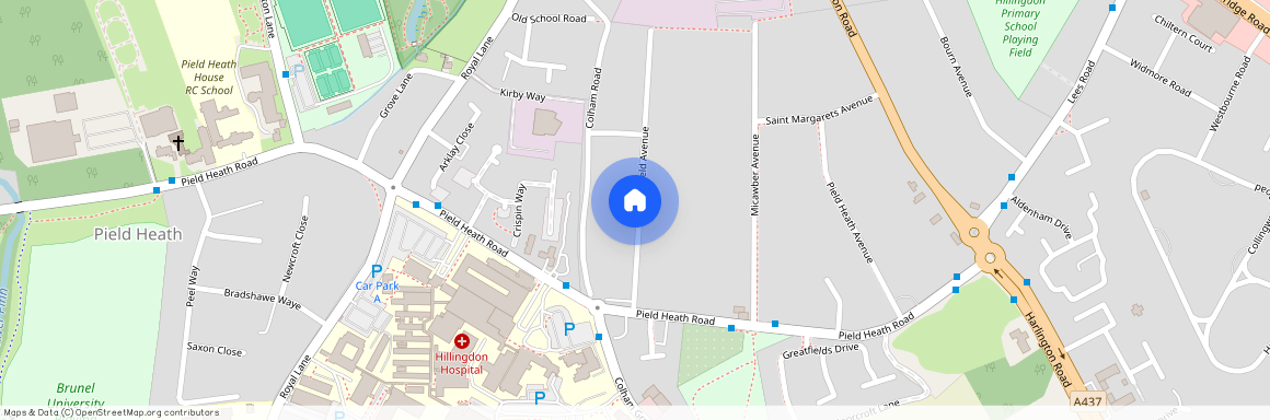 Copperfield Avenue. Uxbridge. UB8 3NU