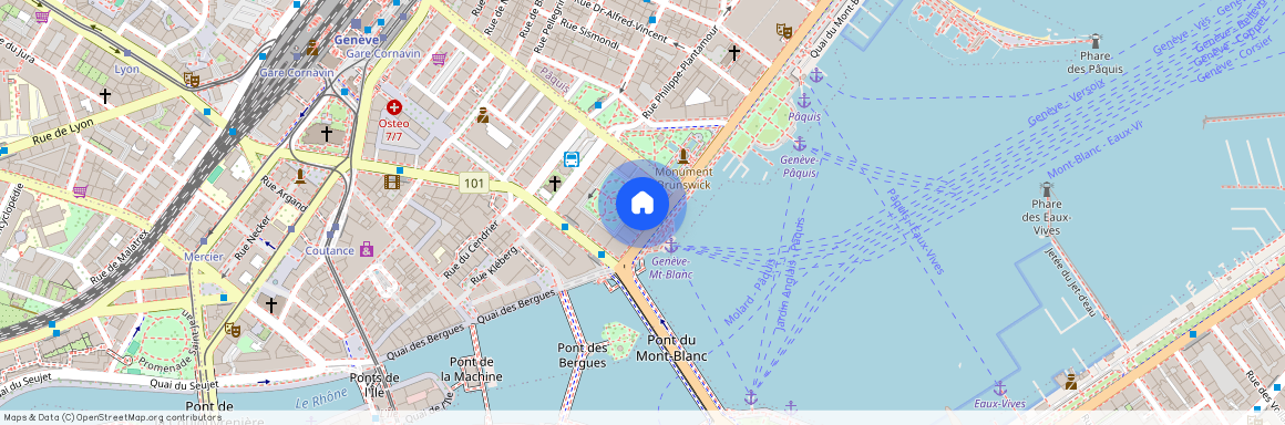 1201, Genève, Quai du Mont-Blanc, 7