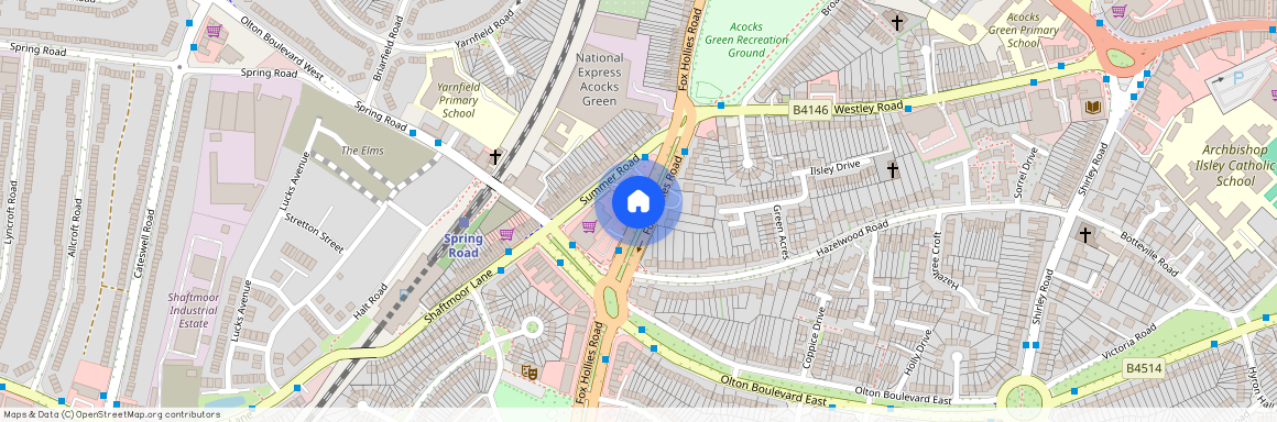 Fox Hollies Road, Acocks Green,
            
               Birmingham