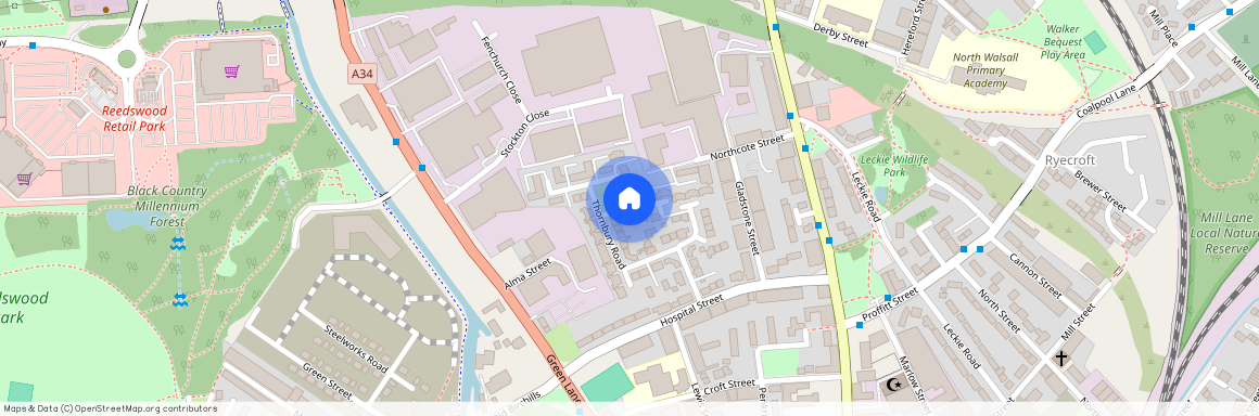 Ashdown Grove, Walsall WS2