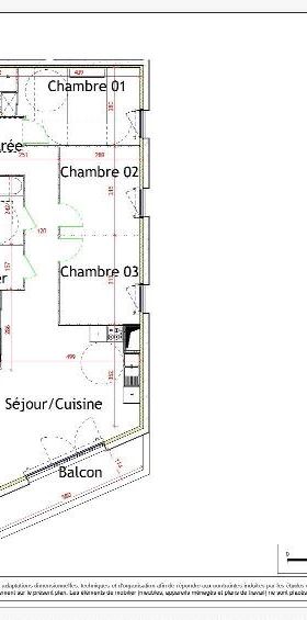 Location Appartement 4 pièces 82m² LE HAVRE 76600 - Photo 2