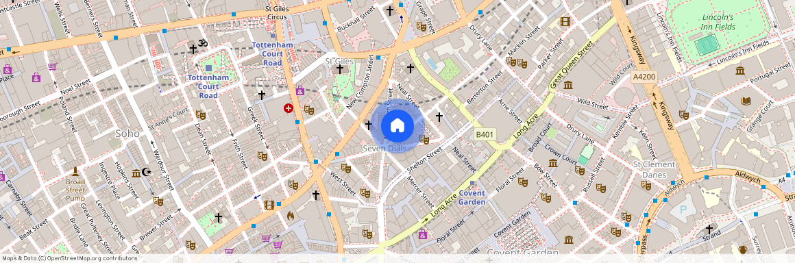 Seven Dials Court, Covent Garden, WC2