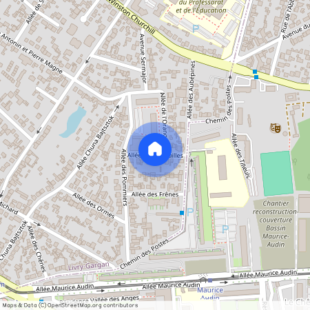 Allée des Jonquilles, Francja, Livry-Gargan