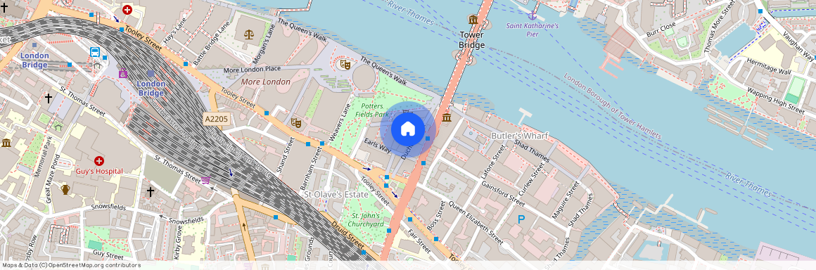 Duchess Walk, Shad Thames, SE1, London