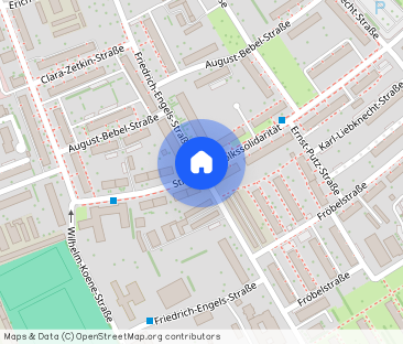 Geräumige 1-Raumwohnung, Friedrich- Engels-Straße - Photo 1