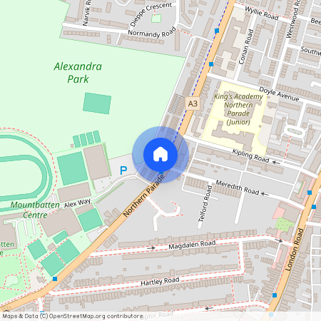 Northern Parade, Portsmouth, PO2