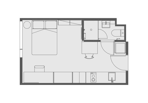 Premium Studio Apartment - Photo 1