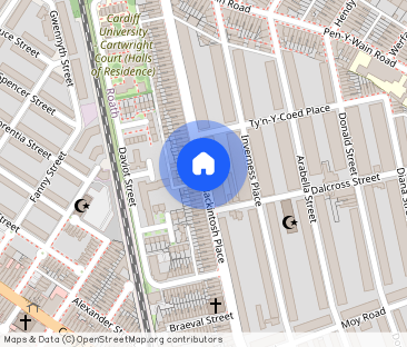 £1,050 PCM, Furnished Two Bedroom First Floor Flat in Mackintosh Pl... - Photo 1