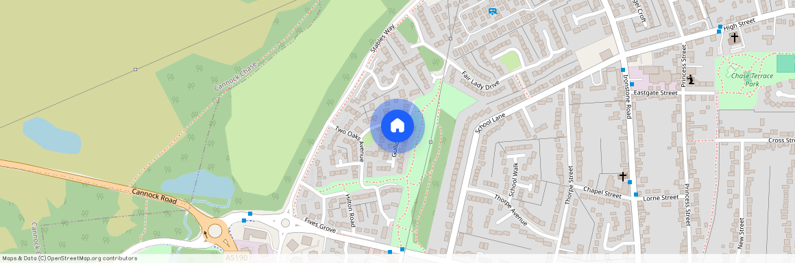 Gullick Way, Burntwood, WS7