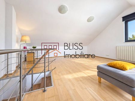 For rent 4 bedoom Villa – 240 sqm Usable Area and 150 sqm Private Garden Ibiza Golf, Pipera Nord, Bucharest / Ilfov - Fotografie 2