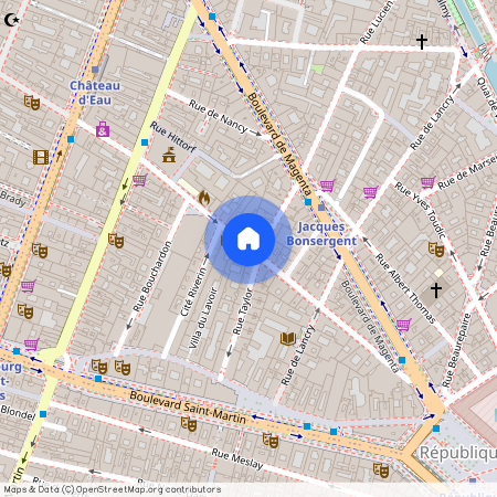 Rue du Château d'Eau, Paris