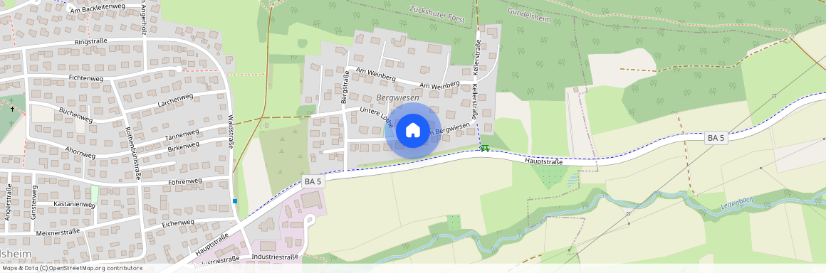 An den Bergwiesen, 96163 Bayern - Gundelsheim