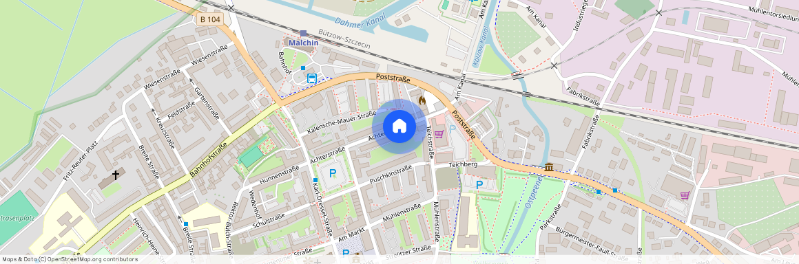 Achterstraße 12 // 1. OG rechts, Malchin