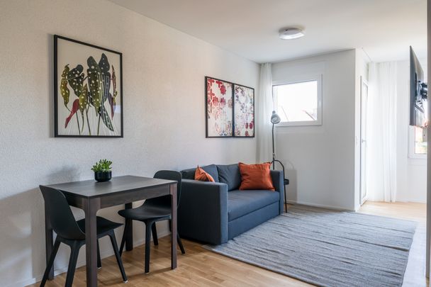 1.5 Zimmerwohnung - modernes Studio mitten in Basel - Photo 1