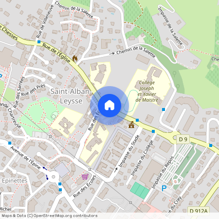 SAVOIE (73), - AUVERGNE-RHÔNE-ALPES, ST ALBAN LEYSSE (73230)