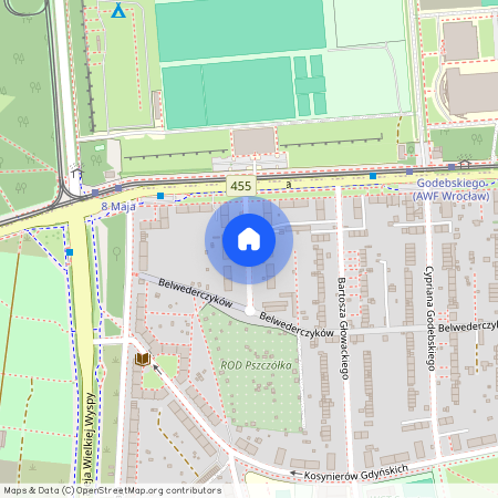 ul. ks. Franciszka Salezego Jezierskiego, Sępolno, Śródmieście, Wrocław, dolnośląskie