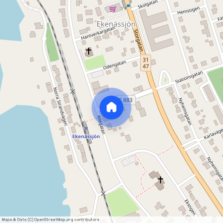 Ekenässjön, Jönköping, Vetlanda, Stationsgatan 2 lgh 1003