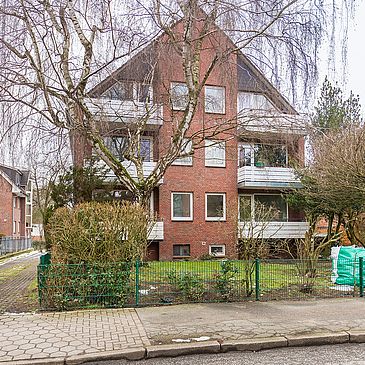 Charmante Single-Wohnung mit gemütlichen Dachschrägen in Hamburg-Bramfeld - Foto 1