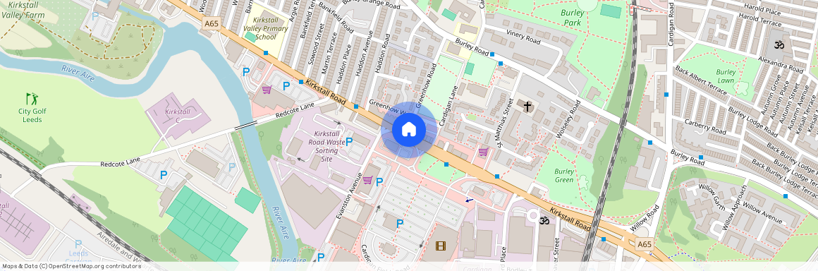 Kirkstall Road, Leeds, West Yorkshire, LS4 (+ STUDY), West Yorkshire (+ Study)