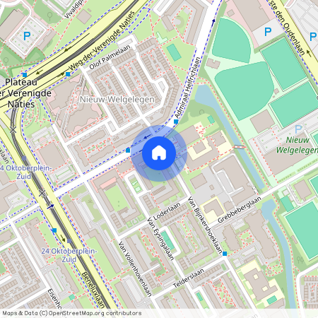 Transwijk-Noord, 3527 XB, Van Bijnkershoeklaan, Utrecht