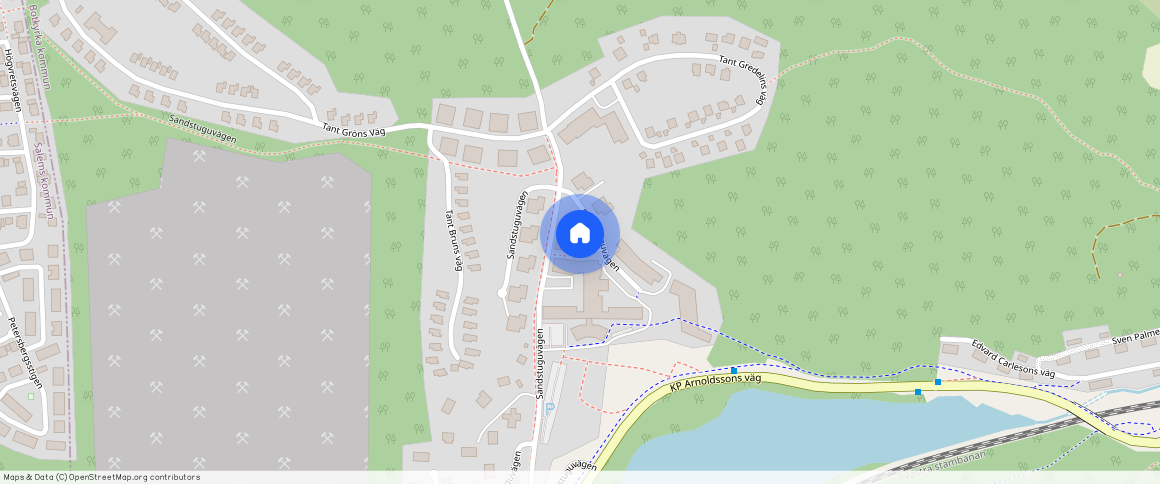 Elsa Beskows torg 5, Uttran