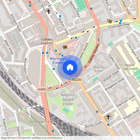 Oakley Square, Mornington Crescent, London NW1 1NH