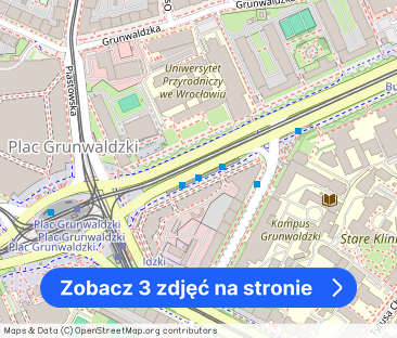Wynajmę mieszkanie na pl. Grunwaldzkim przy Politechnice Wrocławskiej - Zdjęcie 1