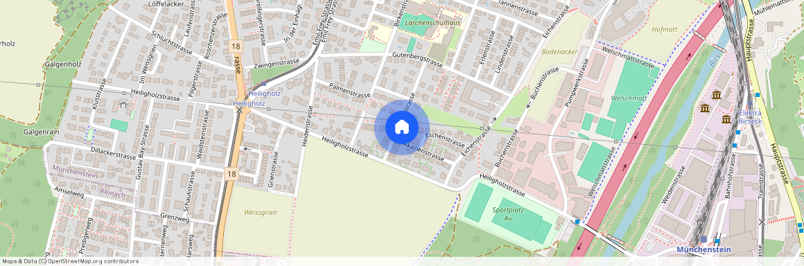 Ahornstrasse 12, 4142, Münchenstein