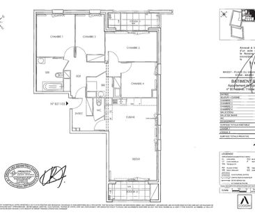 location Appartement T5 DE 92.5m² À MASSY - Photo 5