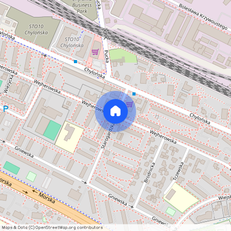 ul. Gospodarska, Chylonia, Gdynia, pomorskie