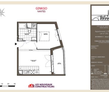 Location Appartement 2 pièces 41m² NANTES 44300 - Photo 6