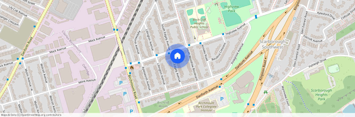 47 South Edgely Avenue #Upper Unit, Toronto, Birchcliffe-Cliffside