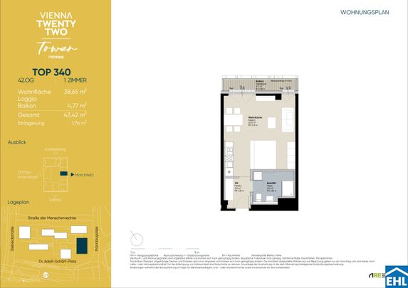 Rooftop Living bei der U1 Kagran – TOWER HOMES - Photo 1