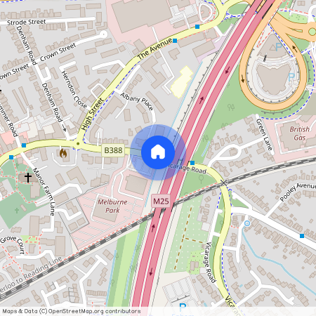 Vicarage Road, Egham, Surrey, TW20